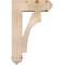Ekena Millwork Westlake Arts and Crafts Smooth Bracket w/ Offset Brace, Douglas Fir, 7 1/2"W x 22"D x 34"H BKT0806X22X34WTL03SDF - alternate 2